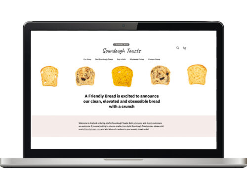 Sourdough Toasts website